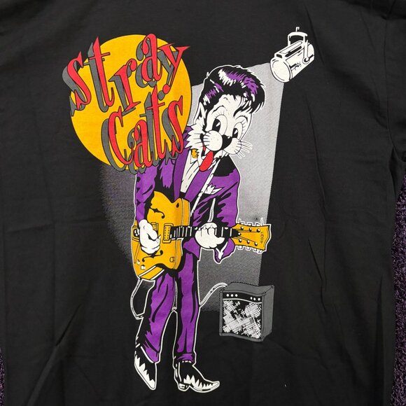 Stray Cats Runaway Boys Album Rockabilly Band T-Shirts XL - Picture 2 of 4